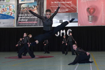 Maksym Mitiev und Michelle Uciteli beim Deutschland-Cup (Foto: Stolzenbach)